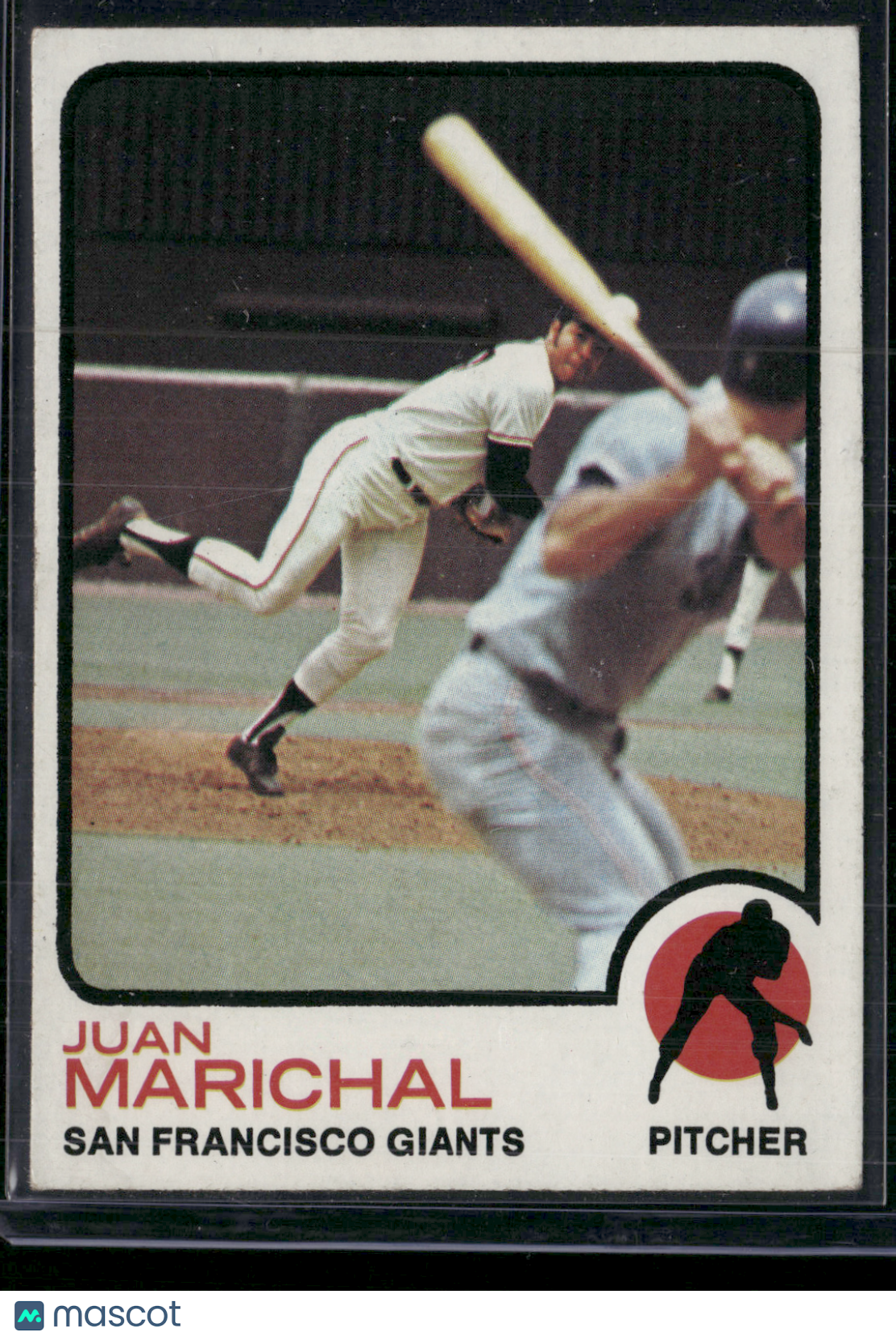 1973 Topps JUAN MARICHAL #480 Light Scratch (VG/EX)