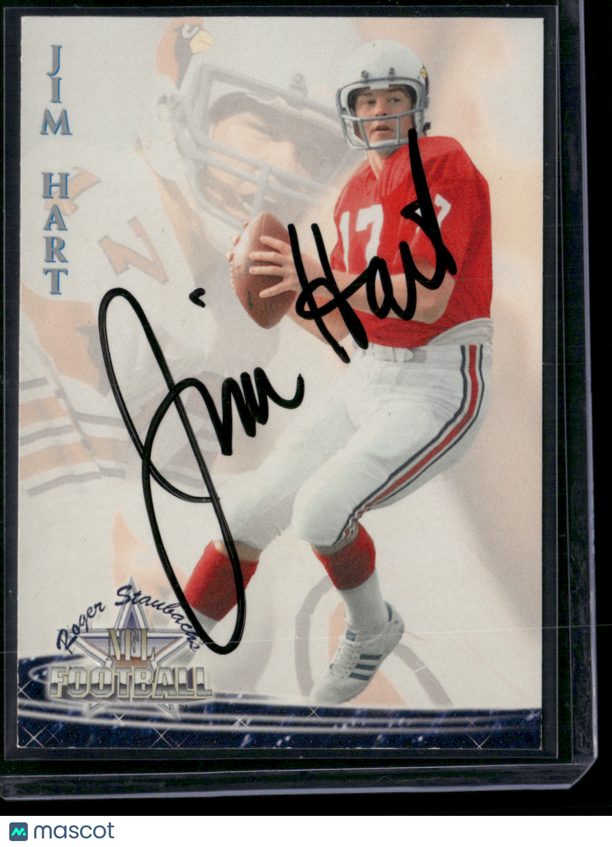 1994 Football JIM HART #58 Autographed Auto not authenticated (NM)