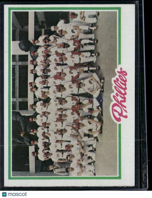 1978 Topps PHILADELPHIA PHILLIES #381 (EX)