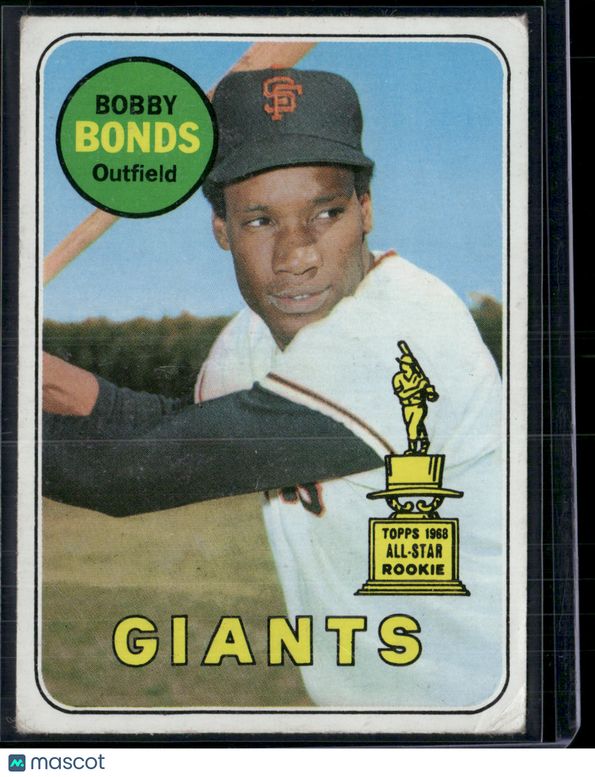 1969 Topps BOBBY BONDS #630 Rookie Cup (VG)