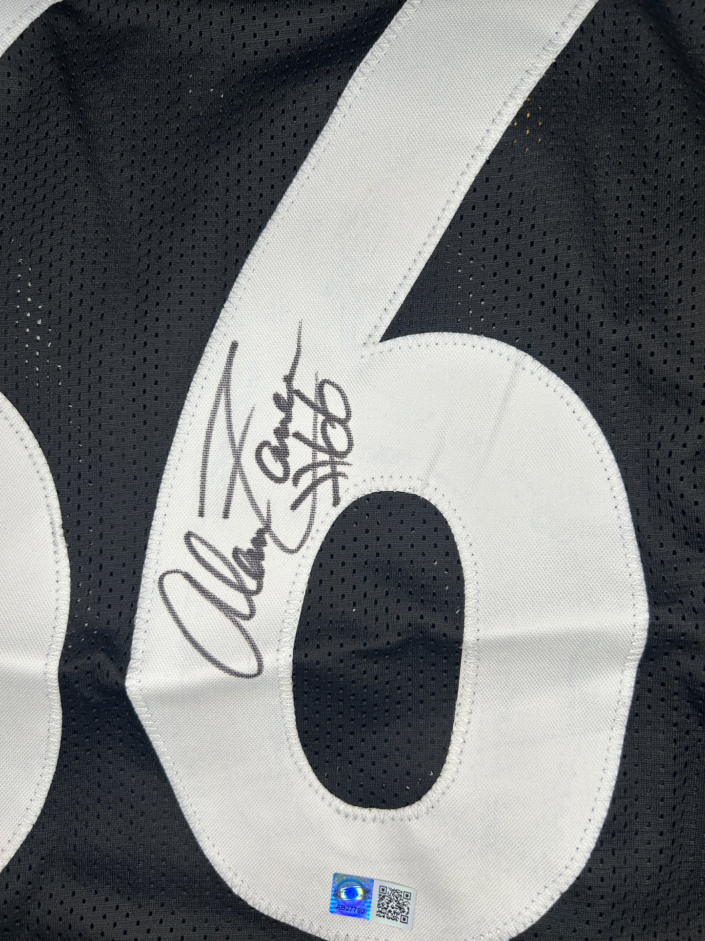 Alan Faneca Signed Steelers Jersey - XL Custom - Total Sports Authenticated NFL