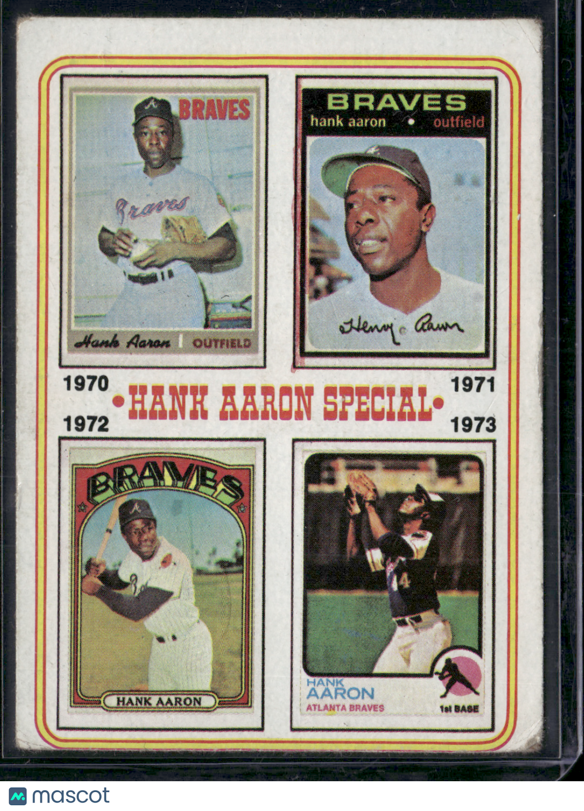 1974 Topps HANK AARON SPECIAL #6 (VG)