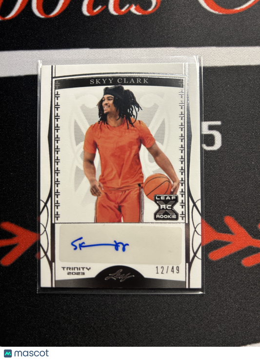 2023 Trinity Basketball SKYY CLARK #BA-SC1 Auto 12/49 Rookie