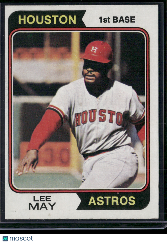 1974 Topps LEE MAY #500 (EX)
