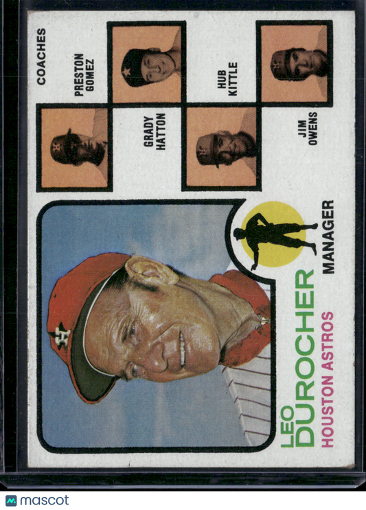 1973 Topps LEO DUROCHER #624 (VG)