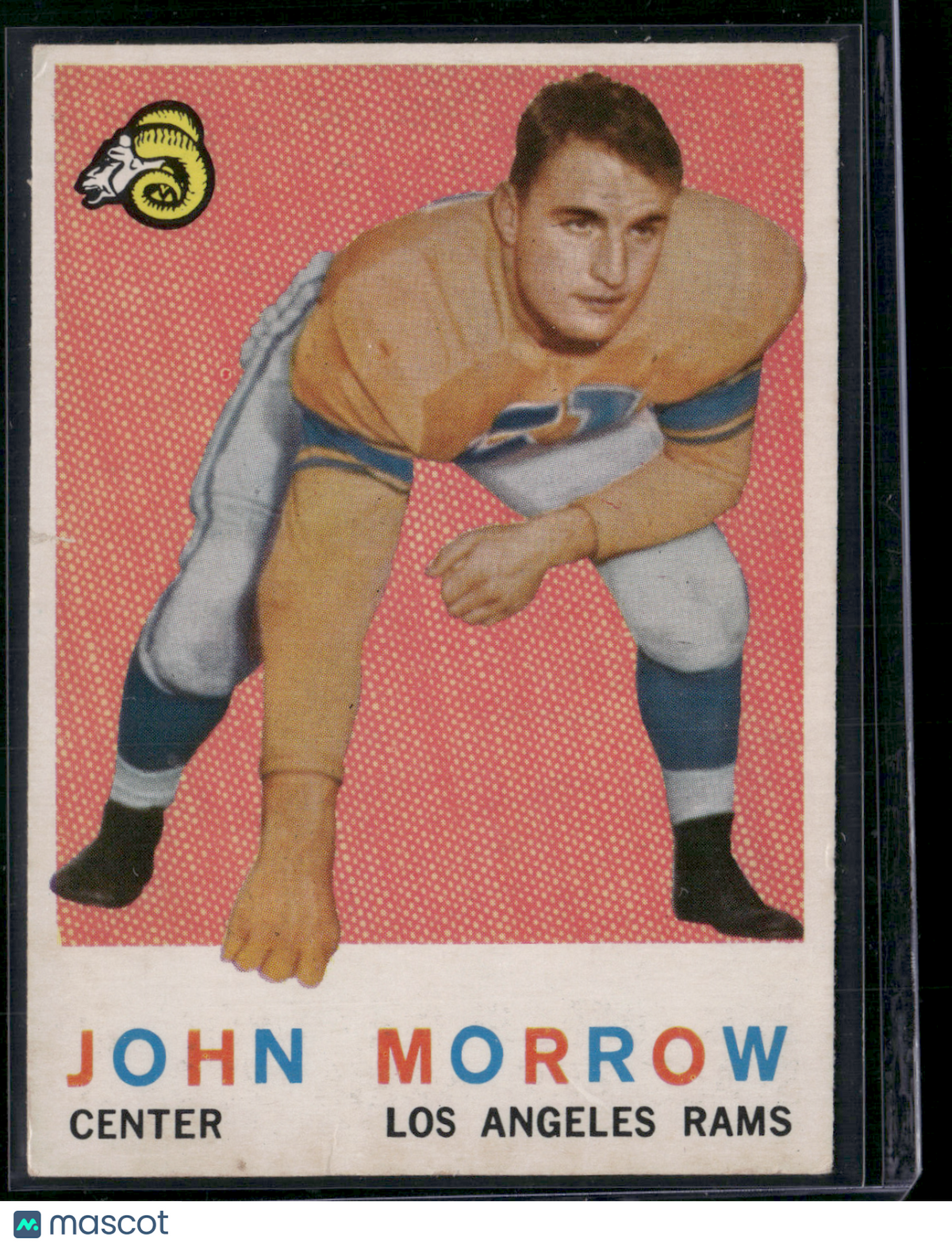1959 Topps JOHN MORROW #164 Wrinkle (VG-VG/EX)