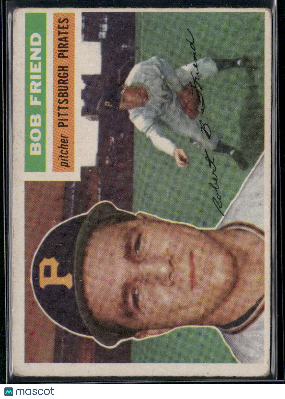 1956 Topps BOB FRIEND #221
