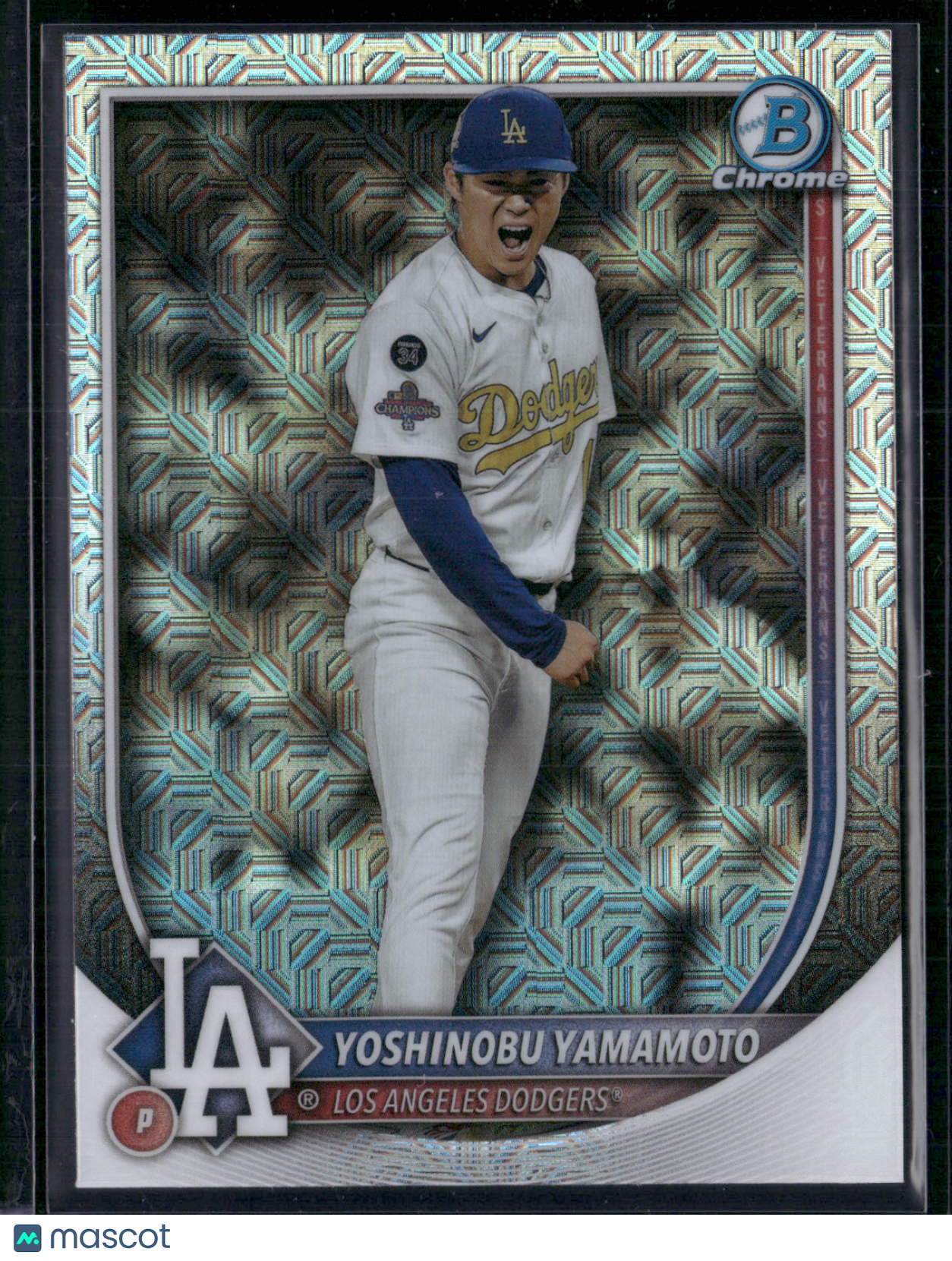 2025 Bowman Chrome YOSHINOBU YAMAMOTO #76 Mega