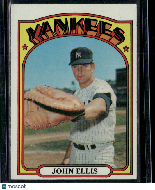 1972 Topps JOHN ELLIS #47 (VG)