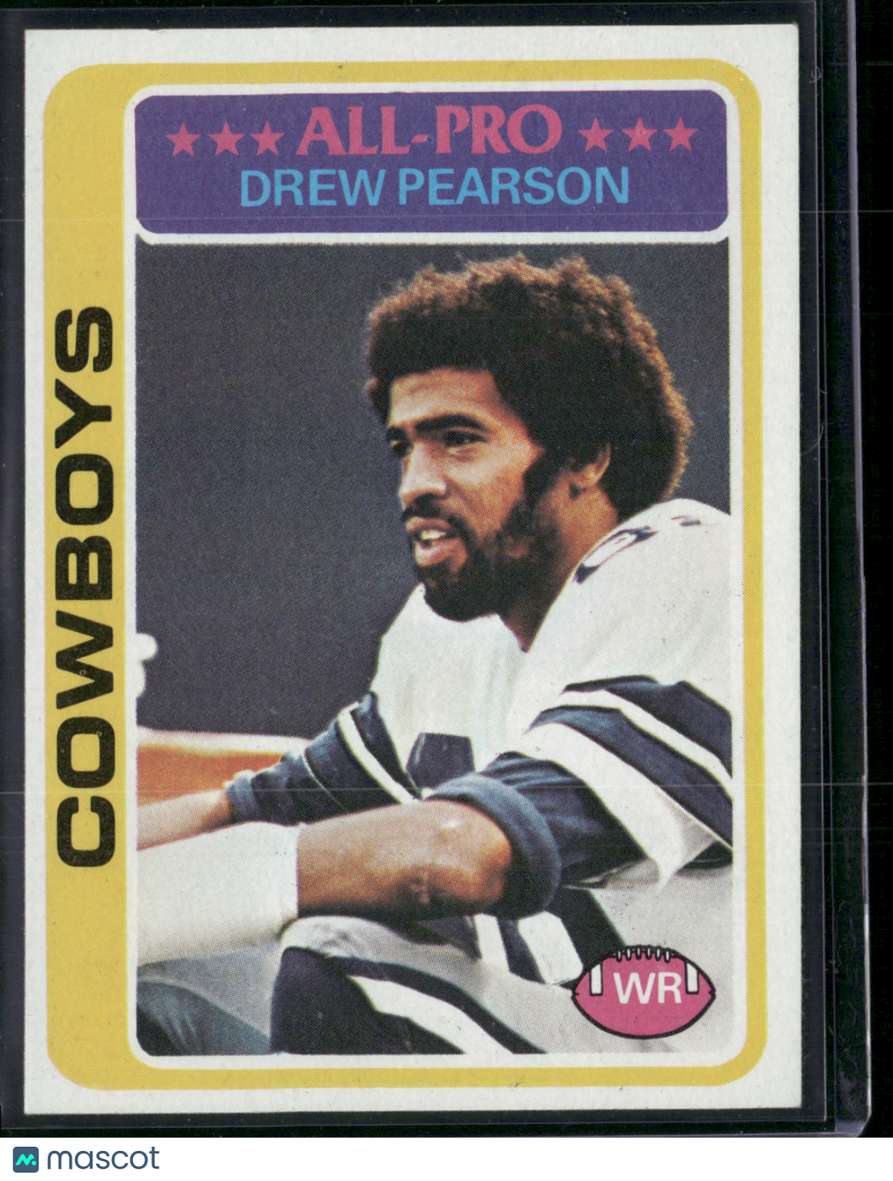 1978 Topps DREW PEARSON #350 (EX-EX/MT)