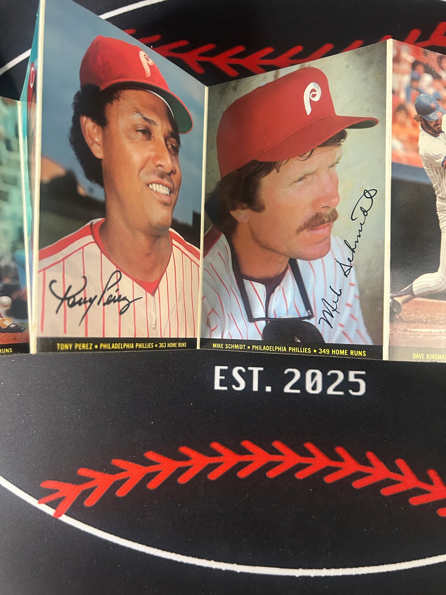 1983 Topps BASEBALL FOLDOUTS 17 Home Run Leaders Set 2 of 5 (EX)