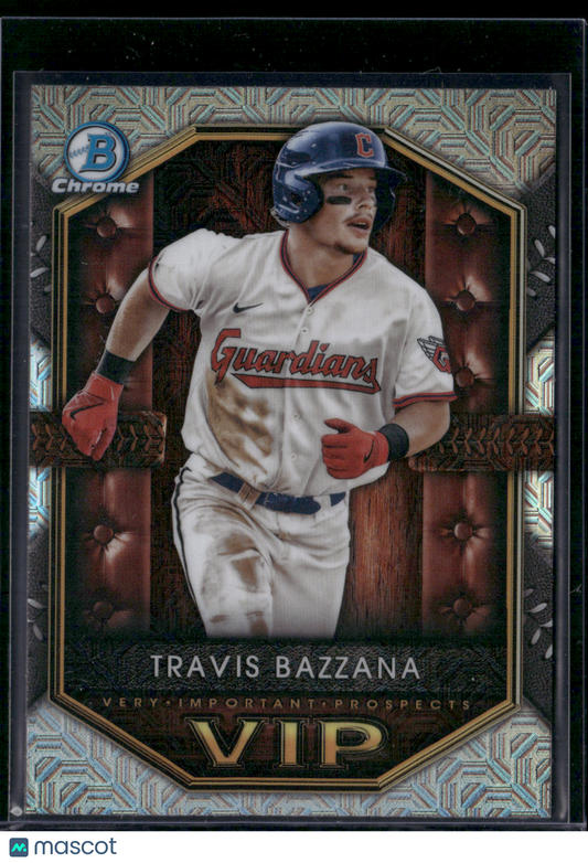 2025 Bowman TRAVIS BAZZANA #VIP-8 Chrome Mojo