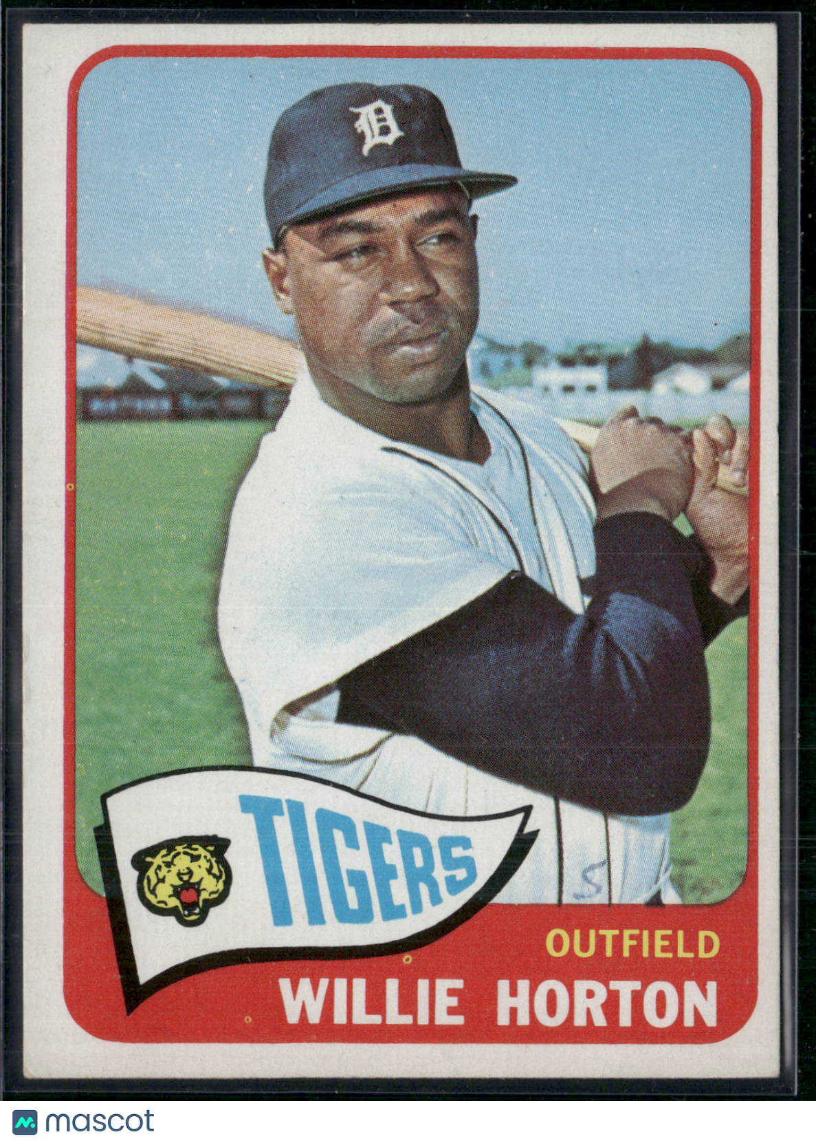 1965 Topps WILLIE HORTON #206 (EX-EX/MT)