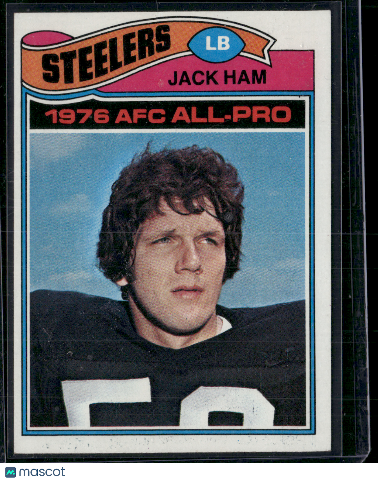 1977 Topps JACK HAM #140 Print Snow (EX)