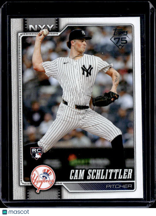 2026 Topps Series 1 CAM SCHLITTLER #111 Rookie RC