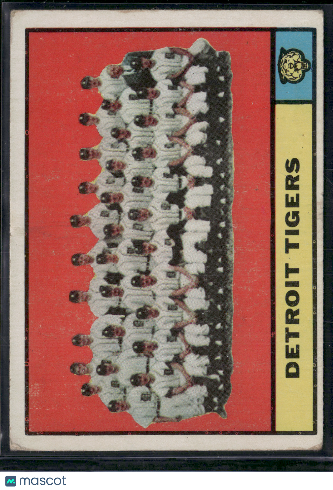 1961 Topps DETROIT TIGERS #51 Toning (VG)
