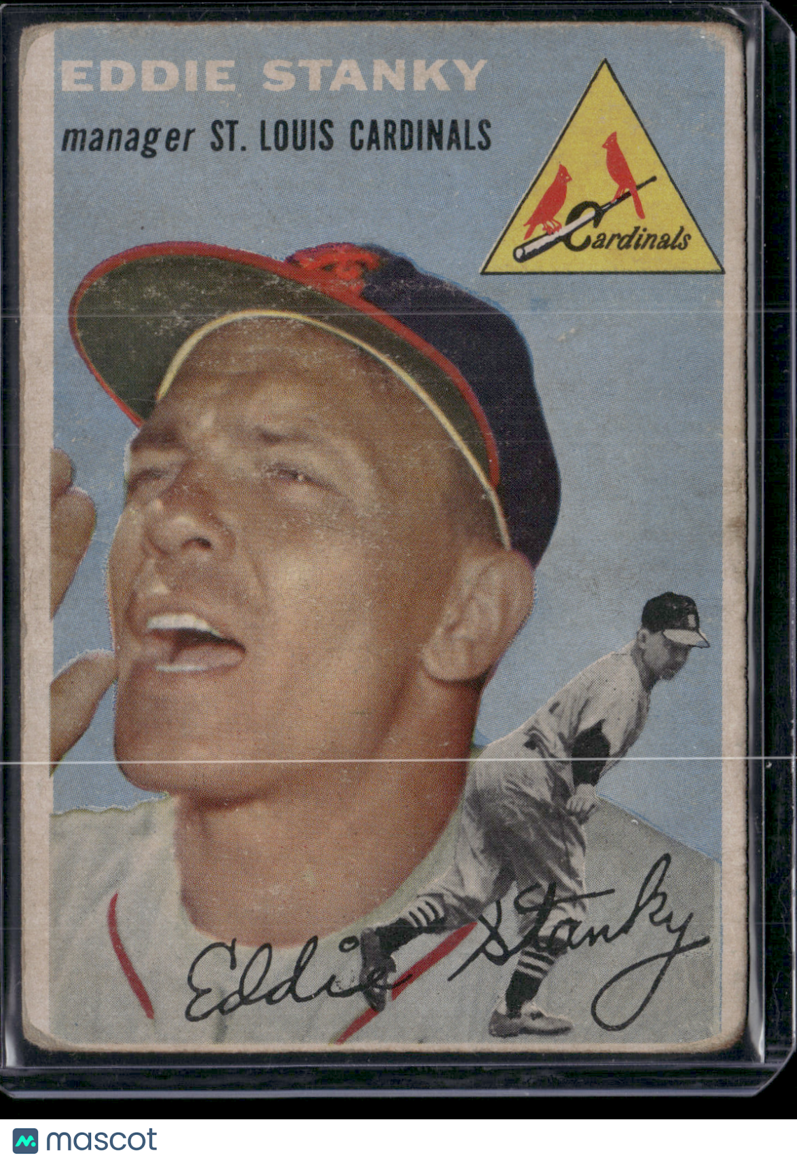 1954 Topps EDDIE STANKY #38