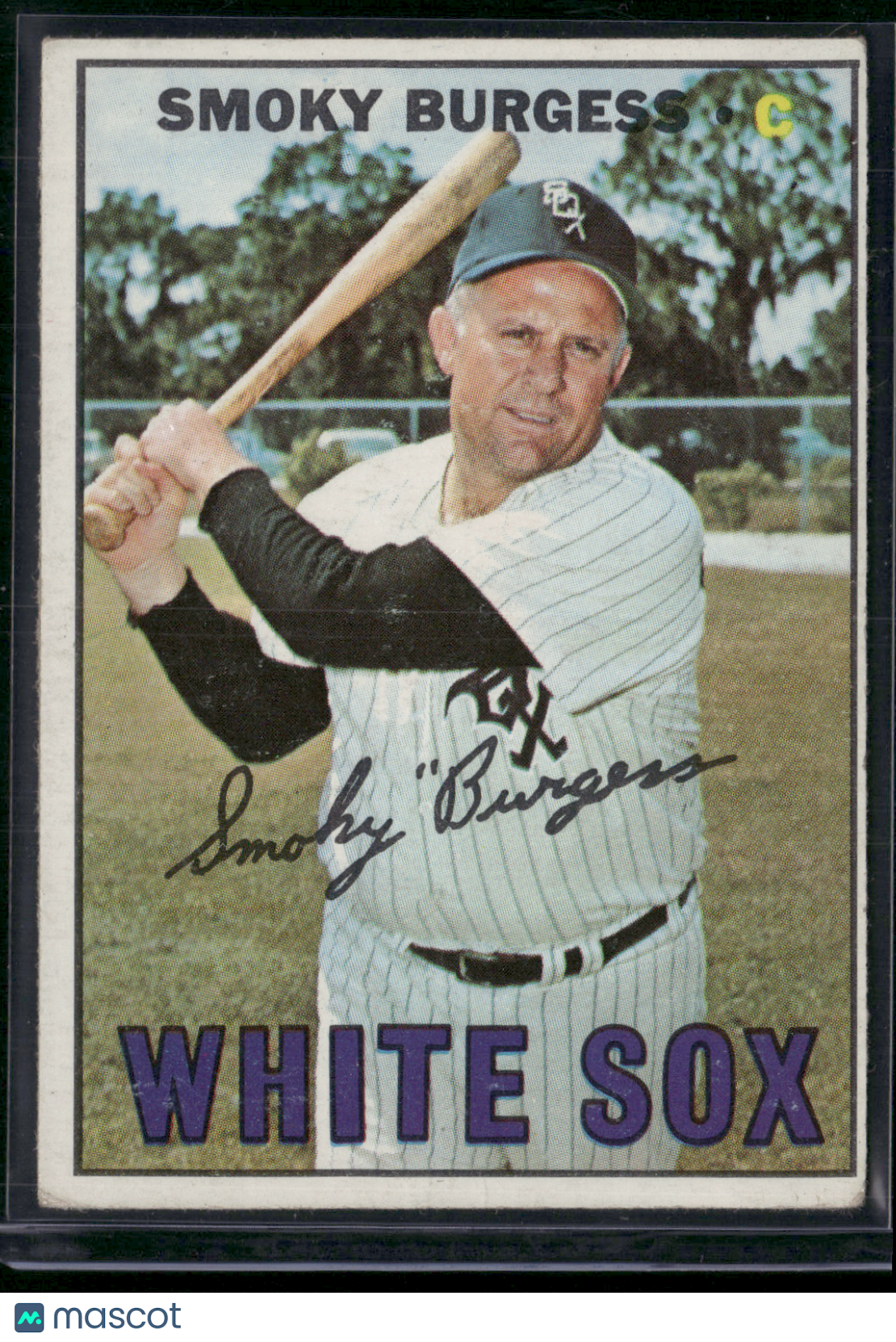 1967 Topps SMOKY BURGESS #506 (VG-VG/EX)