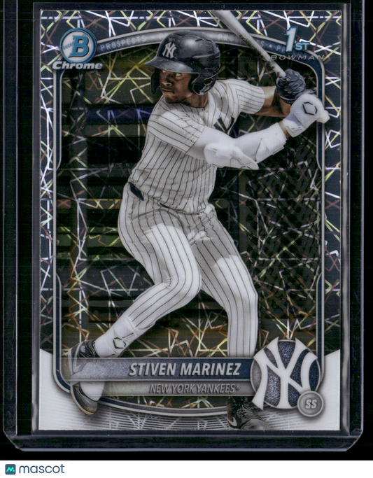 2025 Bowman Chrome STIVEN MARINEZ #BCP-189 1st Bowman Geometric