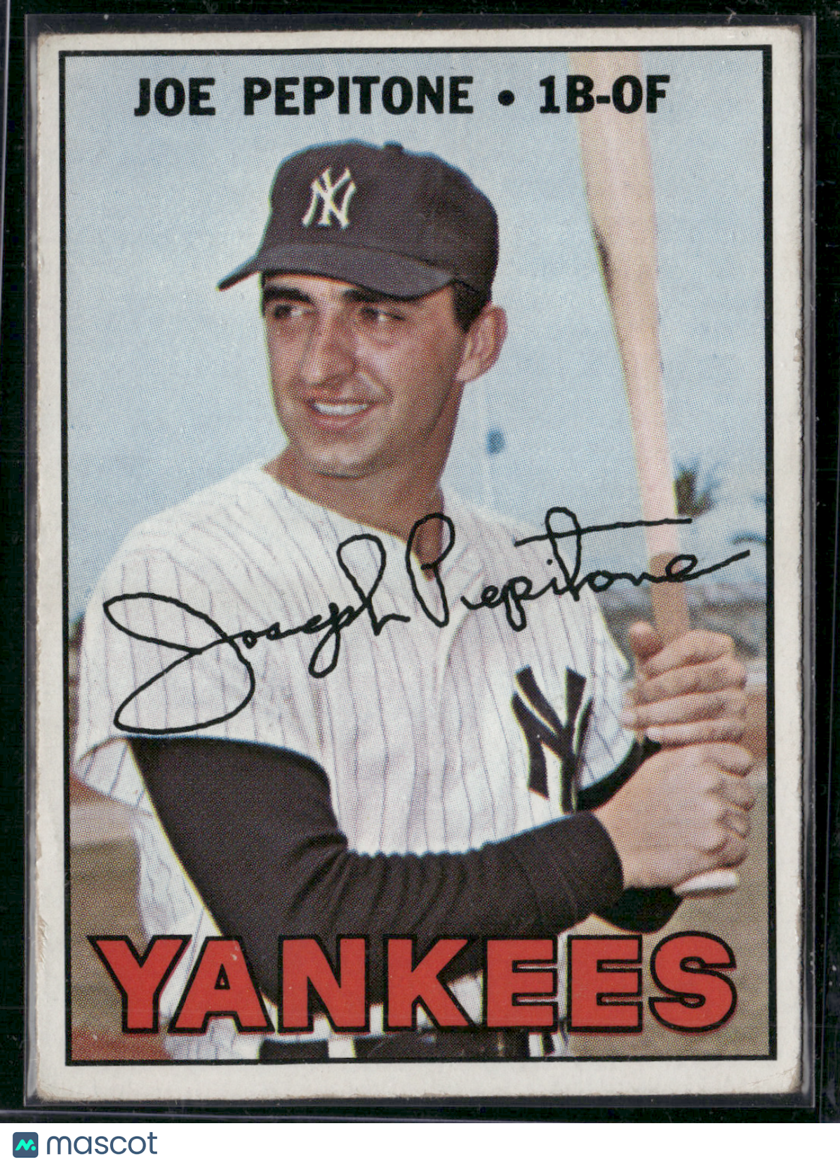 1967 Topps JOE PEPITONE #340 (VG)