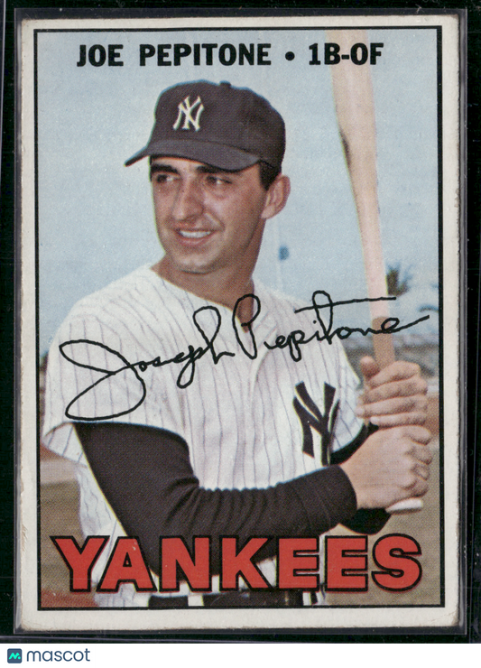 1967 Topps JOE PEPITONE #340 (VG)