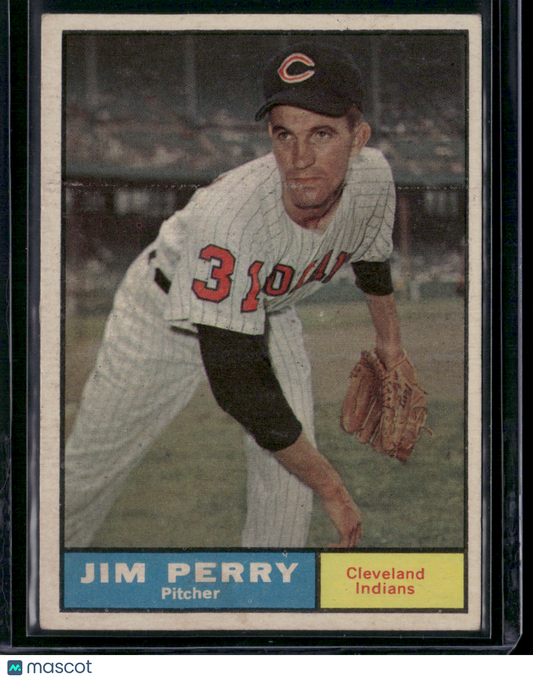 1961 Topps JIM PERRY #385