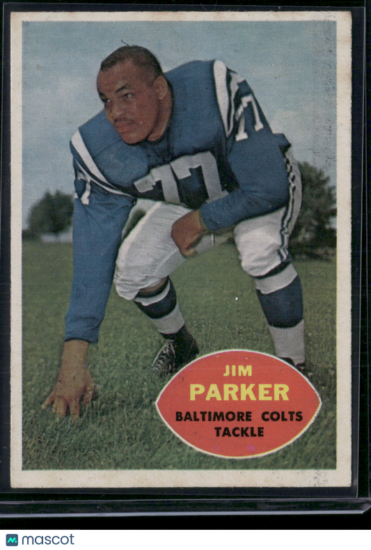 1960 Topps JIM PARKER #5 (VG/EX)