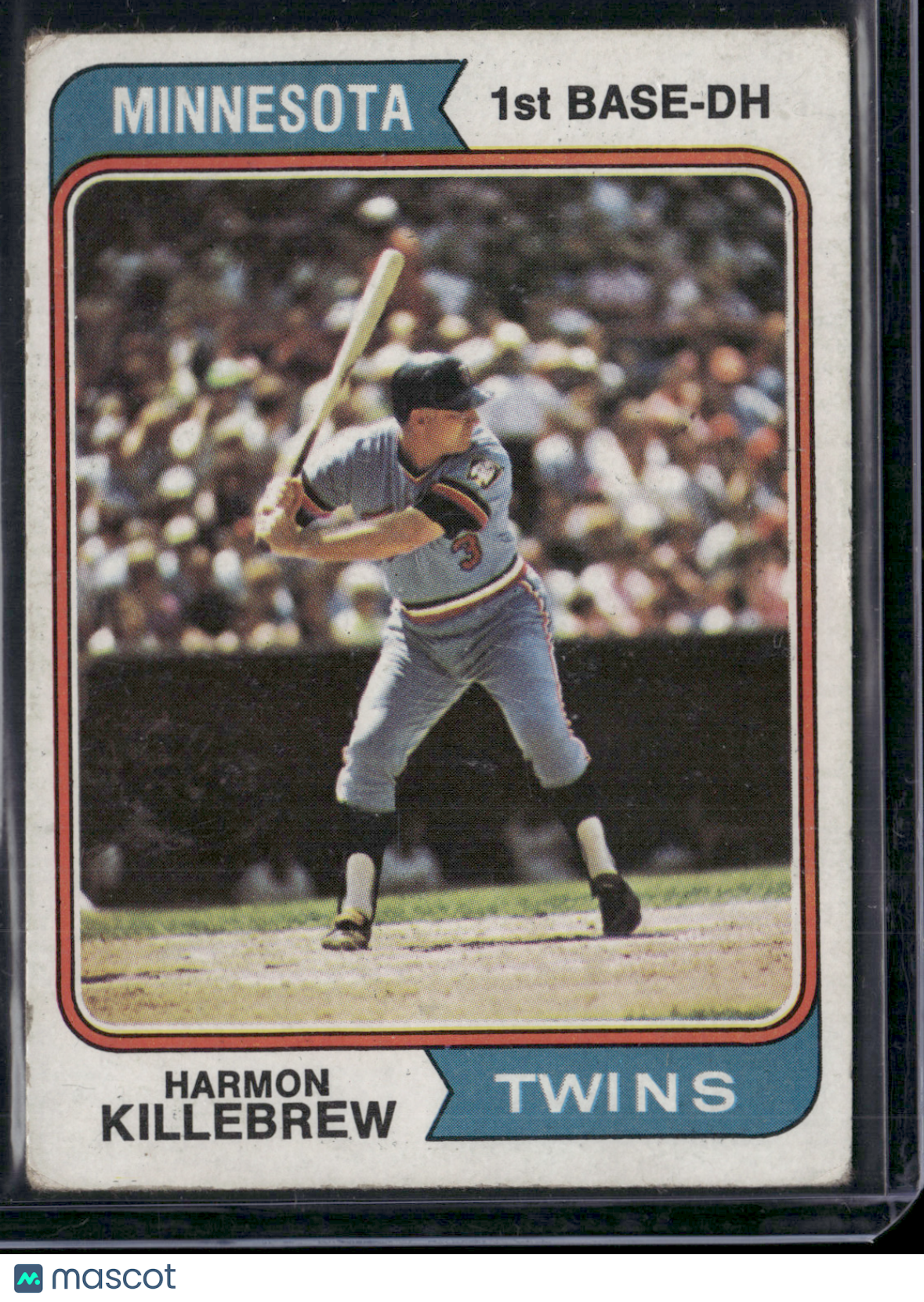 1974 Topps HARMON KILLEBREW #400 (VG-VG/EX)