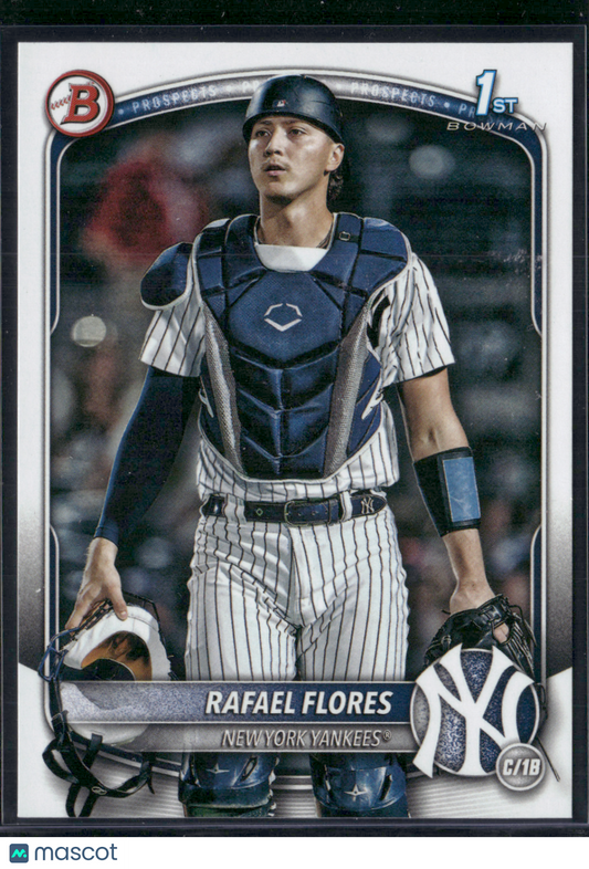 2025 Bowman RAFAEL FLORES #BP-34 1st Bowman