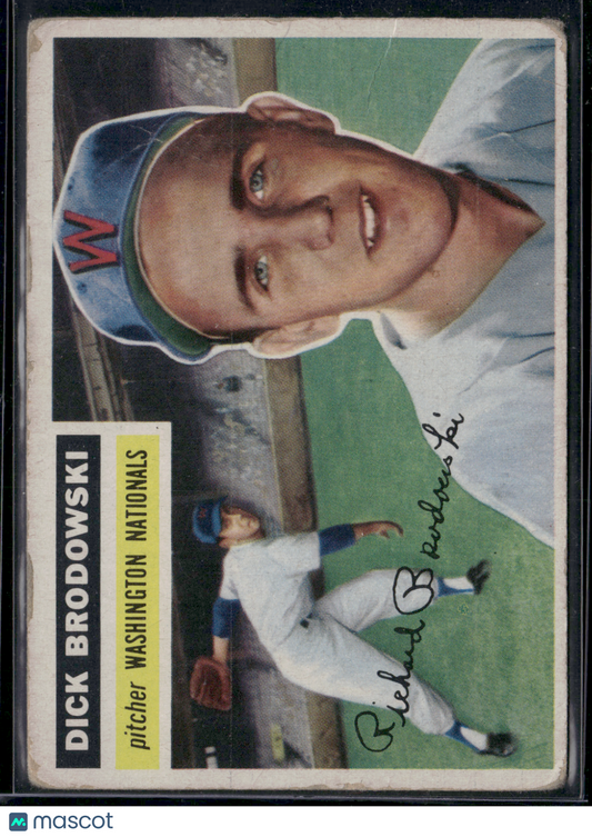 1956 Topps DICK BRODOWSKI #157