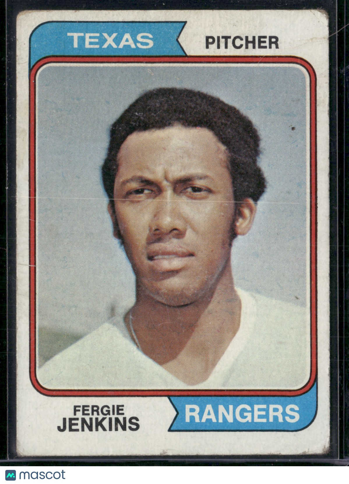 1974 Topps FERGIE JENKINS #87 Light Wrinkle (VG)