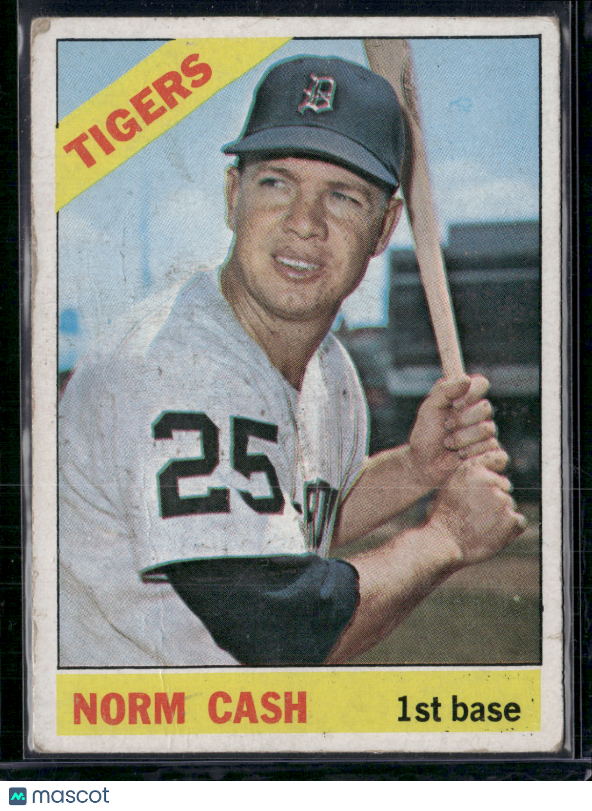 1966 Topps NORM CASH #315