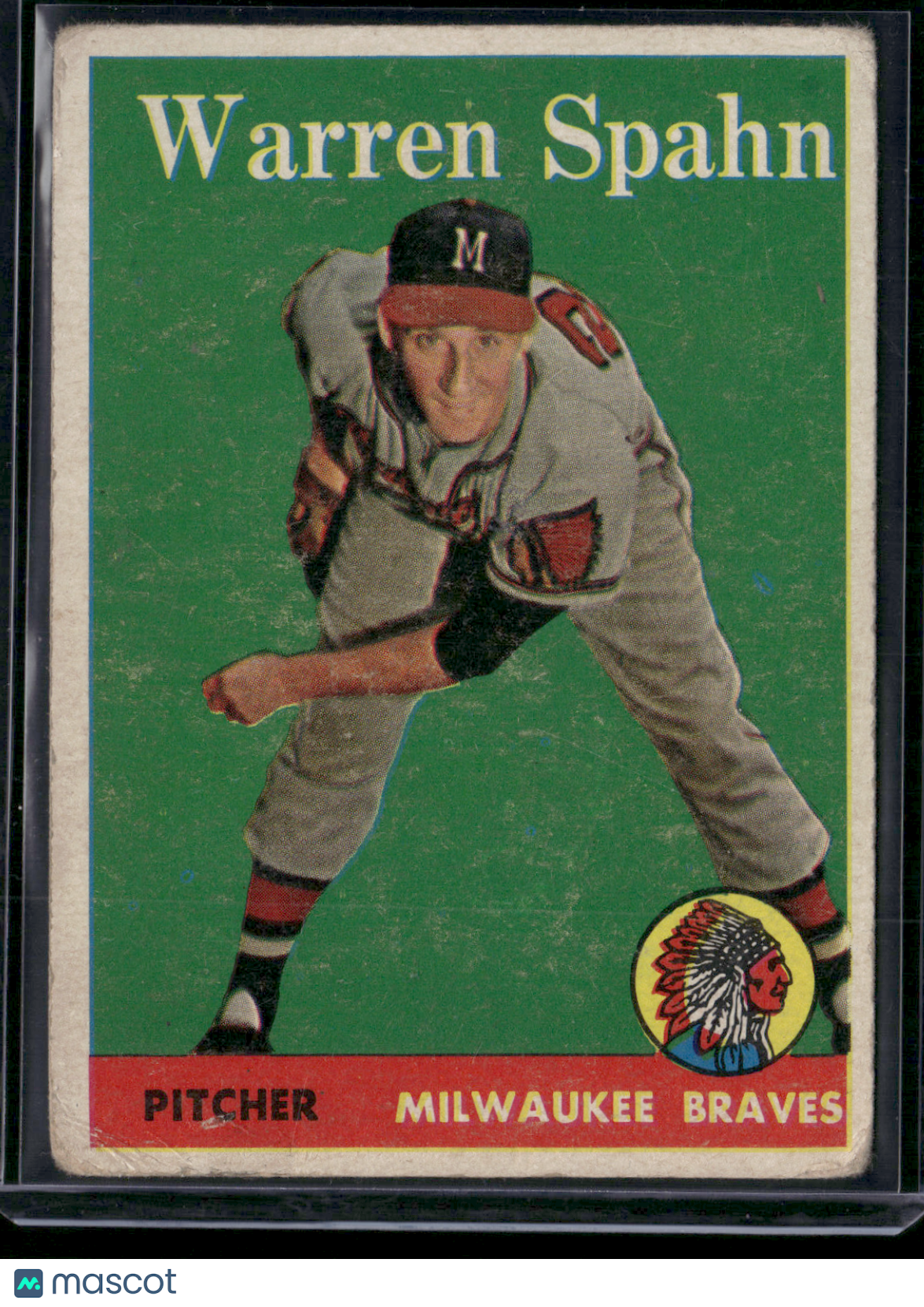 1958 Topps WARREN SPAHN #270 (Good)