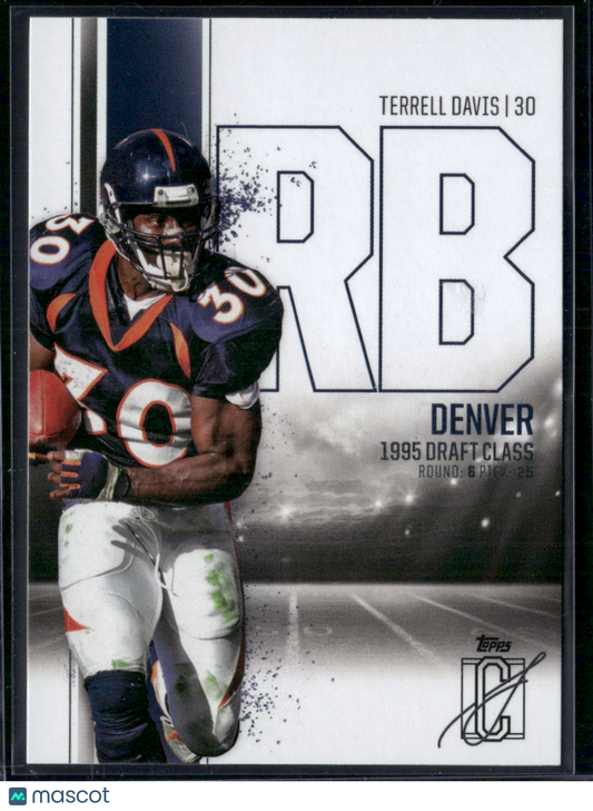 2024 Topps Signature Class TERRELL DAVIS #14