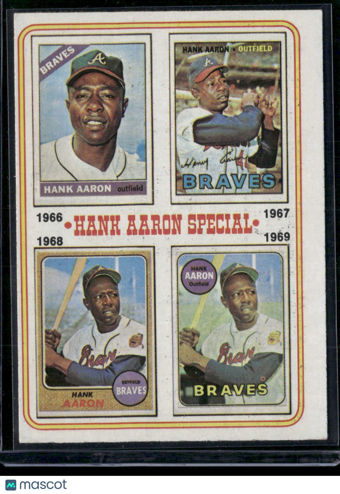 1974 Topps HANK AARON #5 Hank Aaron Special (VG-VG/EX)