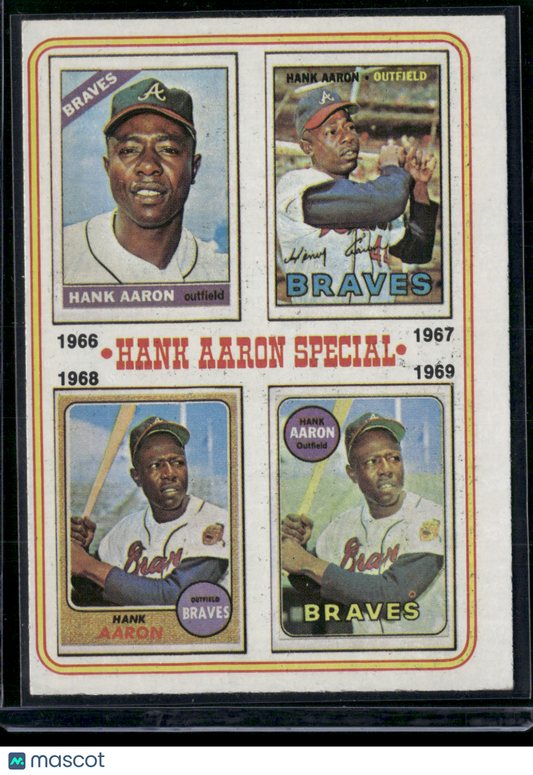 1974 Topps HANK AARON #5 Hank Aaron Special (VG-VG/EX)