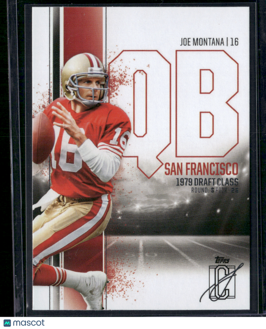 2024 Topps Signature Class JOE MONTANA #54