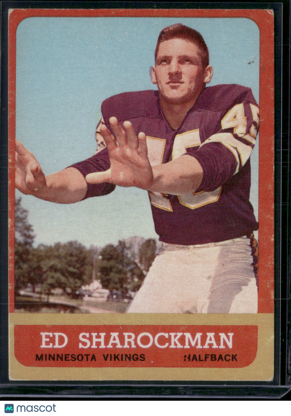 1963 Topps ED SHAROCKMAN #105 (VG)