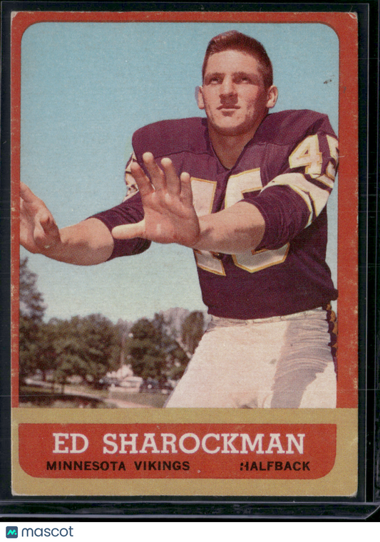 1963 Topps ED SHAROCKMAN #105 (VG)