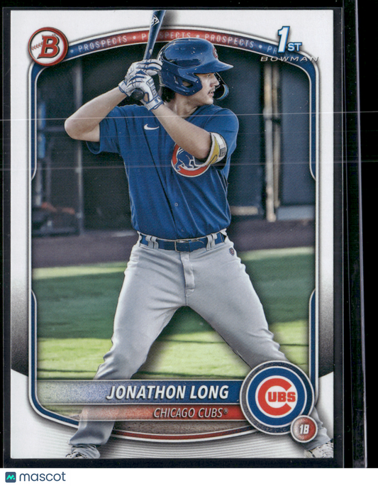 2025 Bowman JONATHON LONG #BP-58 1st Bowman