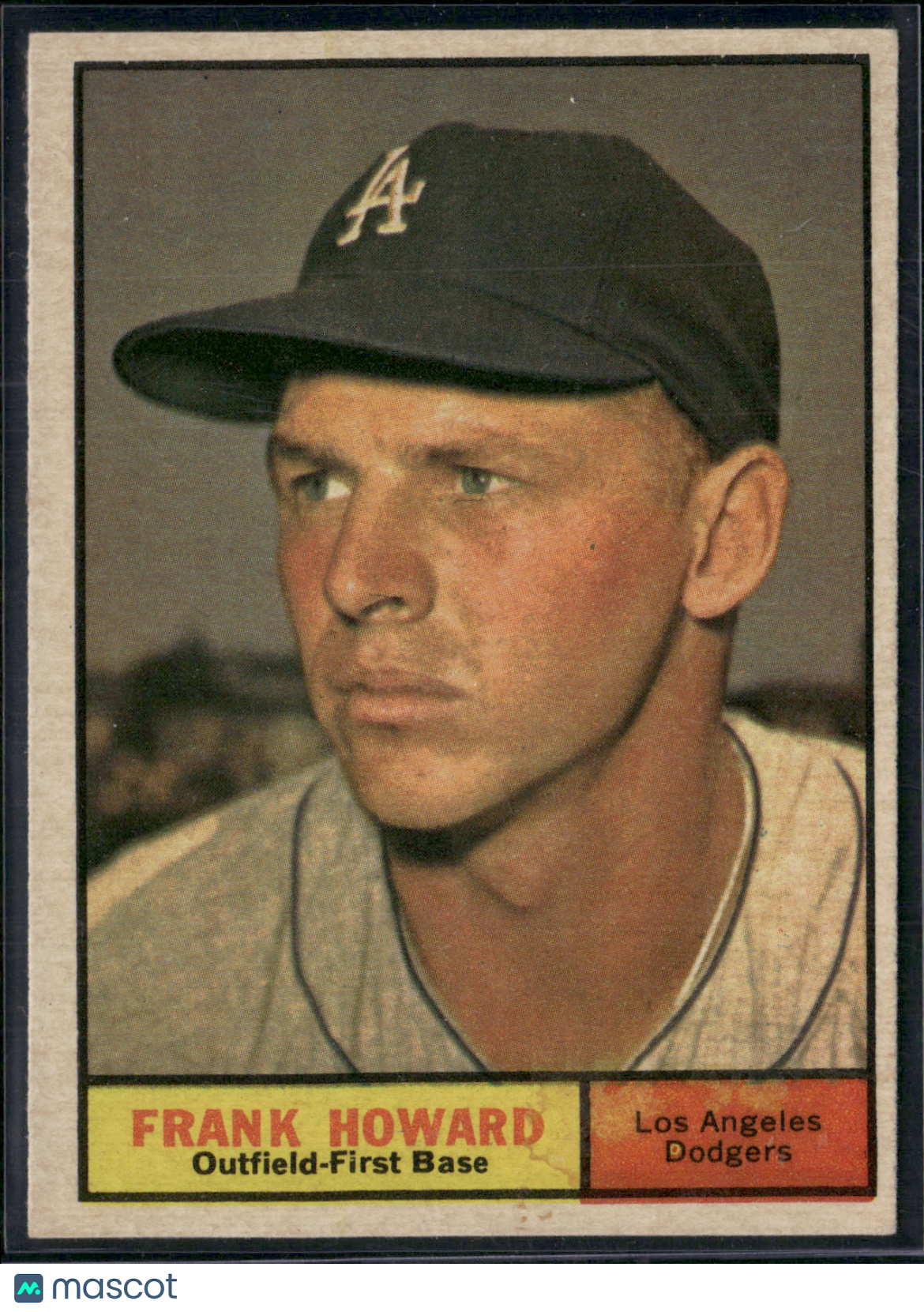 1961 Topps FRANK HOWARD #280 Light Stain on Bottom (VG/EX-EX)