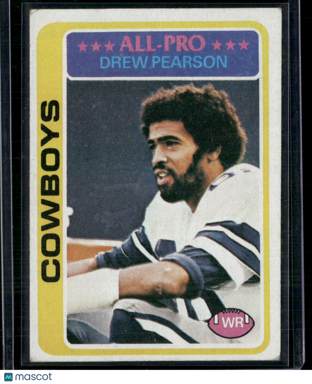 1978 Topps DREW PEARSON #350 (VG/EX-EX)