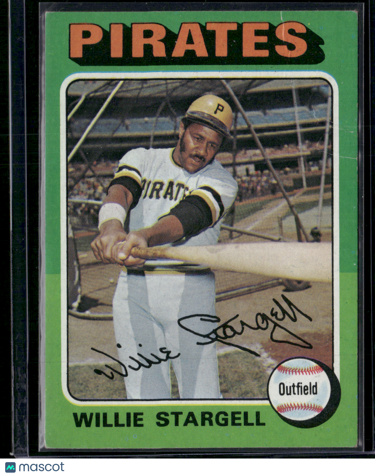 1975 Topps WILLIE STARGELL #100 (VG - Surface Dents)