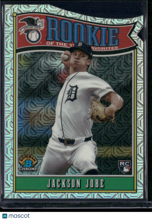 2025 Bowman JACKSON JOBE #ROY-3 Chrome Mojo RC