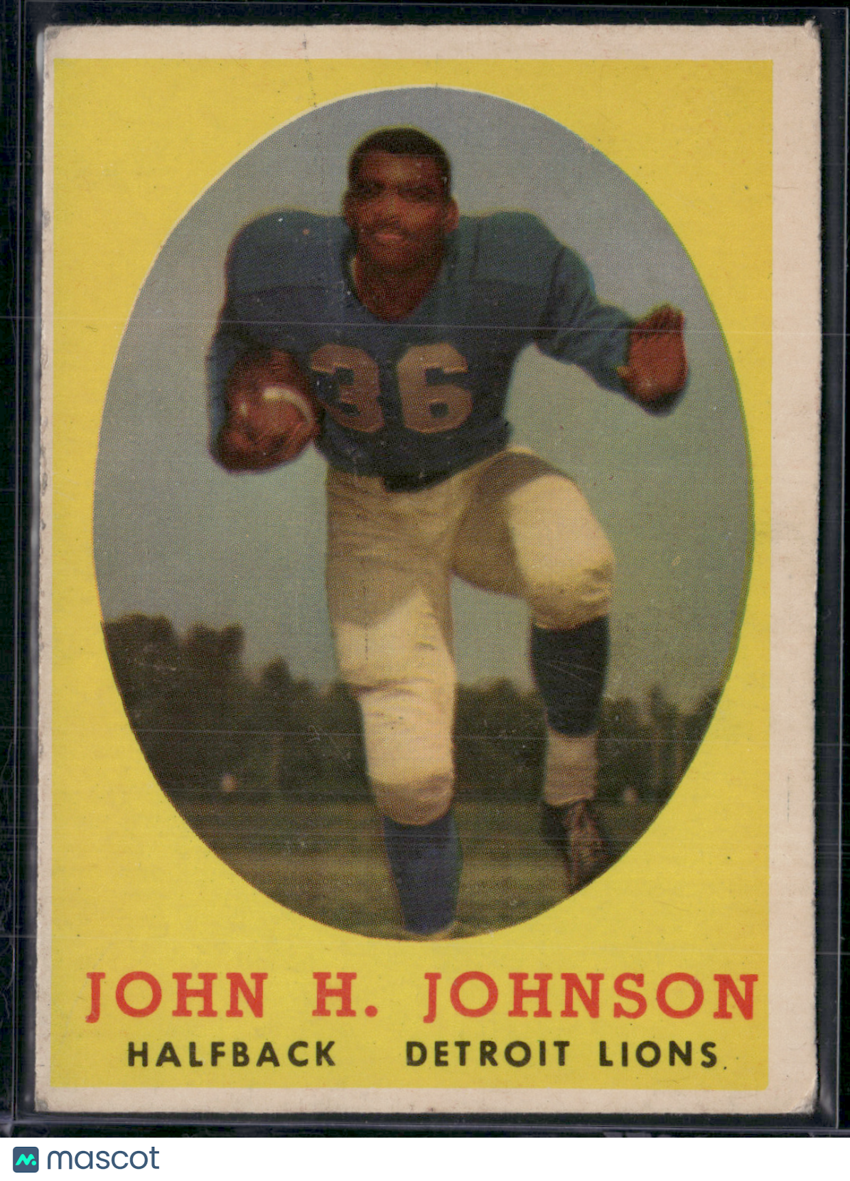 1958 Topps JOHN HENRY JOHNSON #75 (VG)