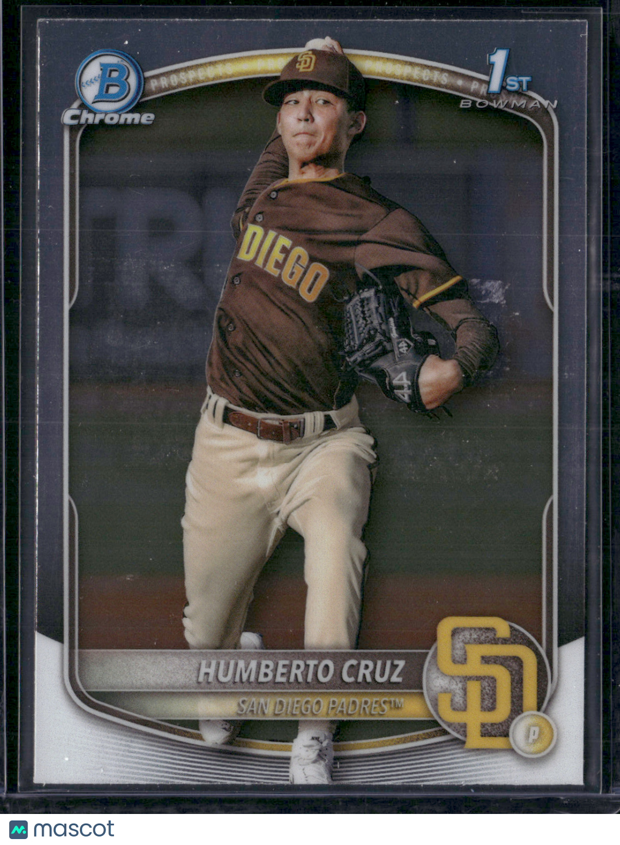 2025 Bowman HUMBERTO CRUZ #BCP-96 1st Bowman Chrome