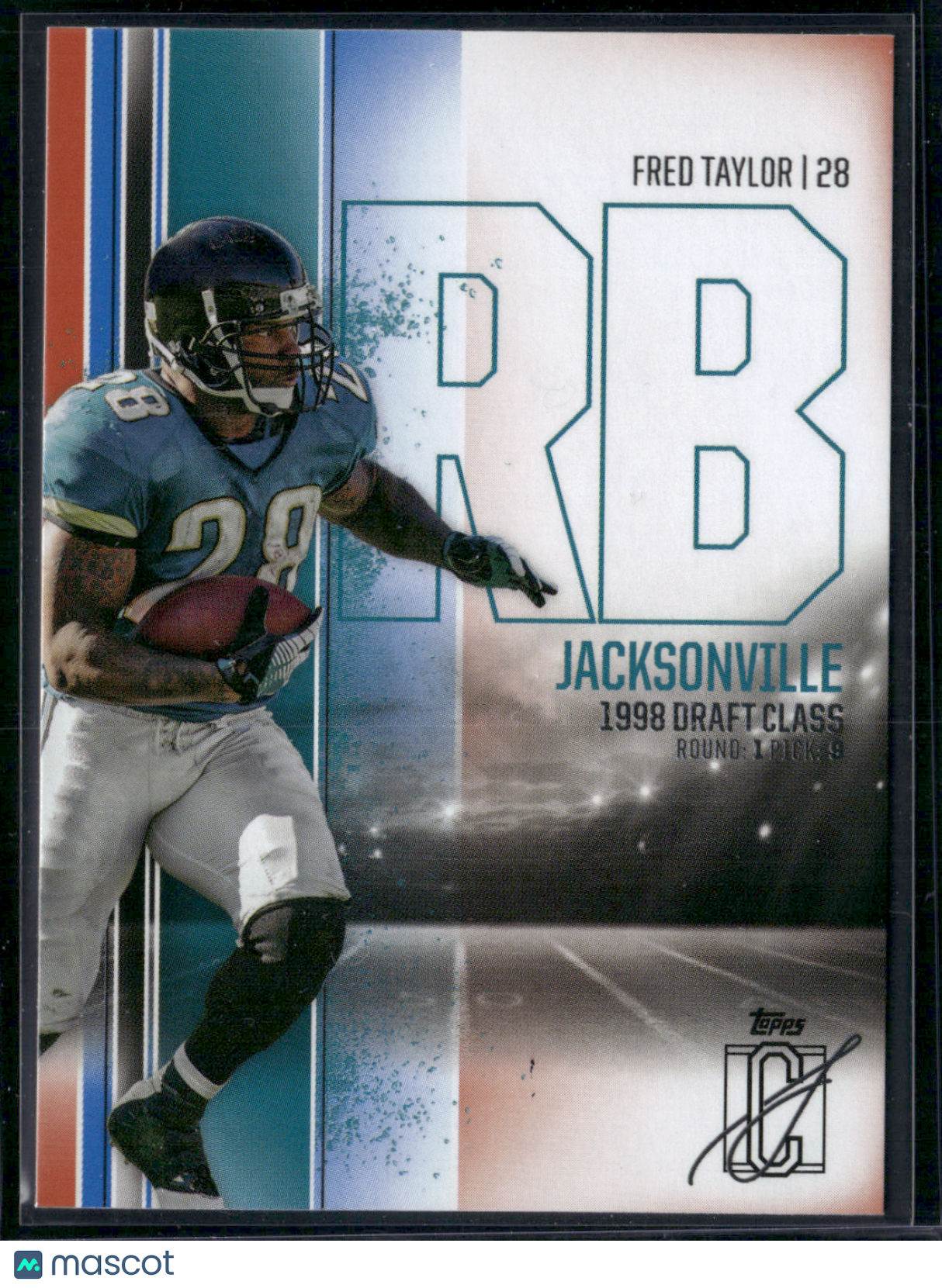 2024 Topps Signature Class FRED TAYLOR #23 COLORFUL