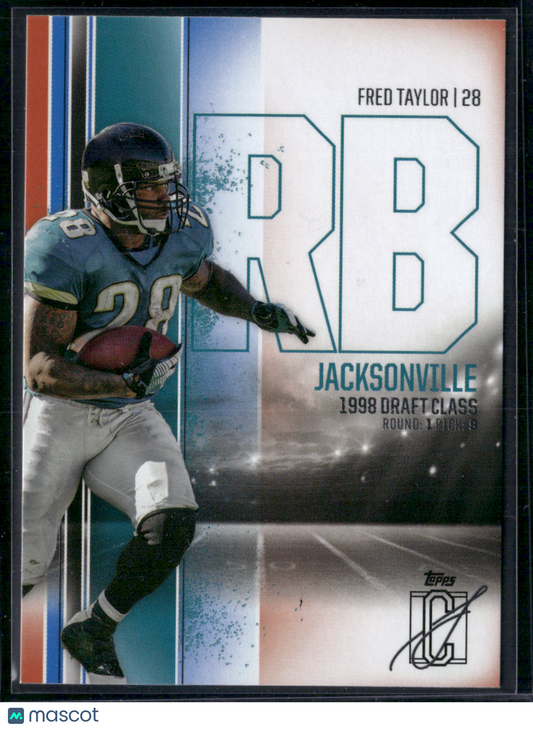 2024 Topps Signature Class FRED TAYLOR #23 COLORFUL