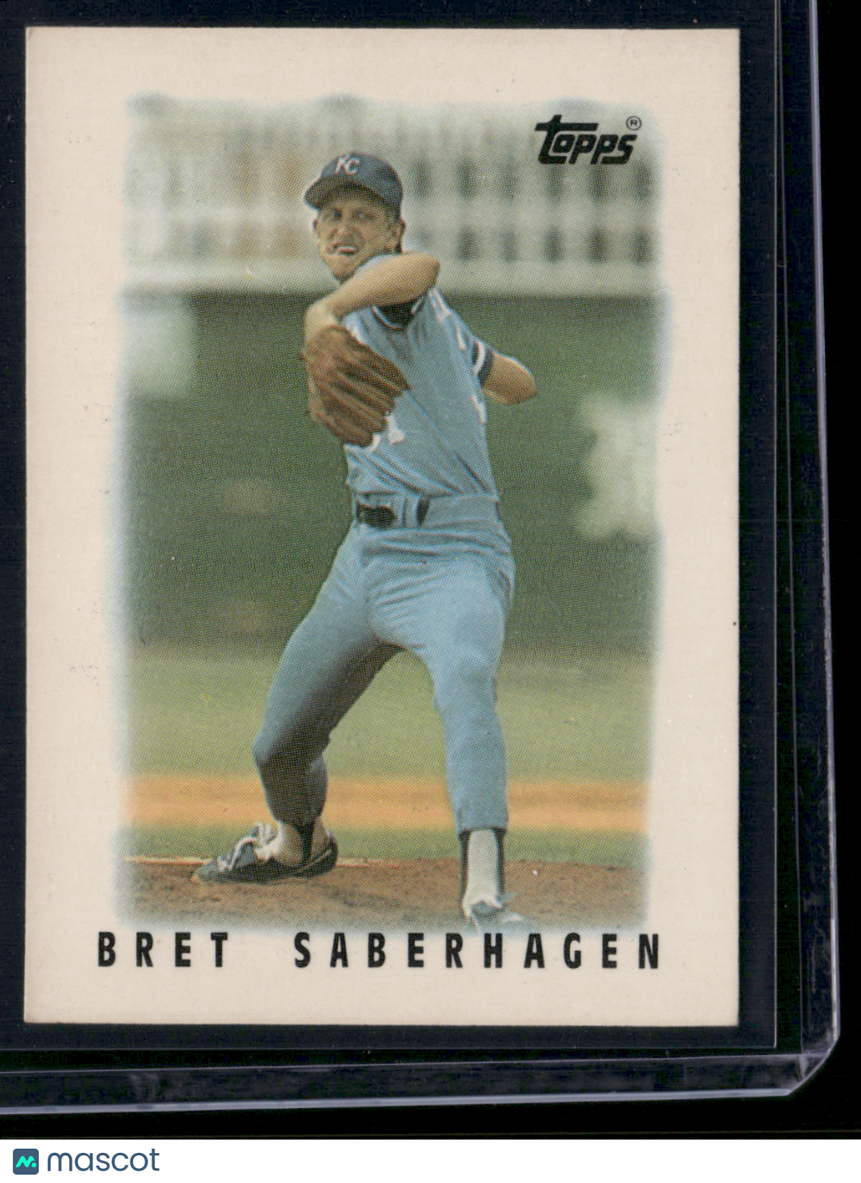 1986 Mini BRET SABERHAGEN #20 (VG/EX-EX)