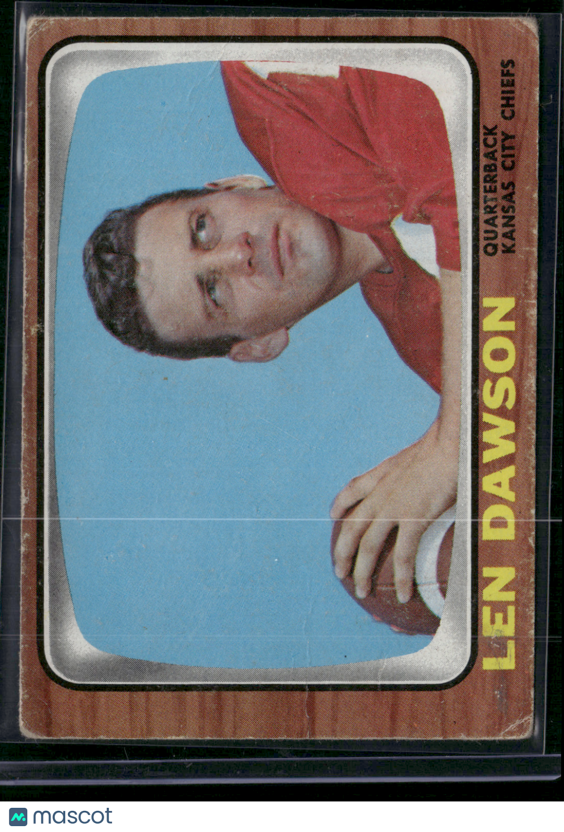 1966 Topps LEN DAWSON #67 Light Wrinkles (Good-VG)